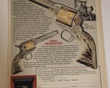 1998 Roy Rogers Dale Evans Tribute Revolver Vintage Print Ad Advertiseme... - £4.74 GBP