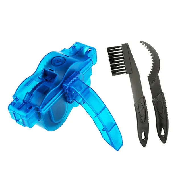 Bicycle Chain Cleaner Portable Mountain Bike Clean Machine Brushes MTB Road Bike - £87.00 GBP