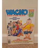 Wacko Magazine Numero 2 aprile 1981 Numero da collezione di commedie in... - £25.97 GBP