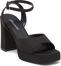 Jeffrey Campbell Lifts Platform Sandal Black Ankle Strap sz 11 Women NEW - $44.51