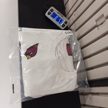 Nike N199PSW-10A Arizona Cardinals Men's White Logo Graphic T-Shirt Size Medium image 8