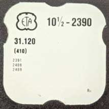NOS Genuine ETA 10-1/2&quot; Cal. 2390 2408 WINDING PINION - WATCH PART 31.12... - $259.97 MXN
