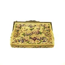 Vintage Jolles Embroidered Purse Petit Point - Made in Austria - Floral ... - $154.82