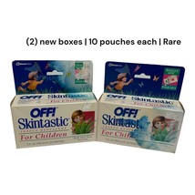 2 lot OFF Skintastic Insect Repellent For Children w/Aloe  Vera 20 Singl... - $19.80