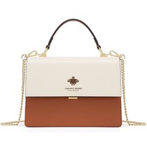 Cnoles Women   Bag Versatile Chain Small Square Bag Women&#39;s Lady  Handbag Crossb - £95.43 GBP