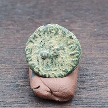 Genuine Ancient Greek Roman Byzantine Kushan Coin Green Patina Coin C15 - £40.94 GBP