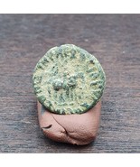 Genuine ANCIENT GREEK ROMAN BYZANTINE KUSHAN Coin Green Patina coin C15 - £40.28 GBP