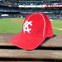 Kansas City KC Monarchs Red Stripe Hat Pepsi StrapBack T-bones Royals Da... - $272.93 MXN