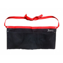 Zenport Heavy Duty Black Canvas Double Pocket Apron Pouch - $40.11