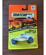 vintage New on Card Matchbox Willy&#39;s Street Rod - $167.13 MXN