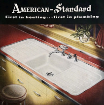 1949 American Standard Plumbing Advertisement Appliances Home Furnishing... - $29.99