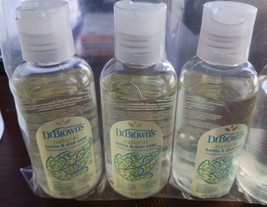 Lot of 3 New Dr Brown&#39;s Natural Bottle &amp; Dish Soap-Plant Based Ingredients - £6.32 GBP