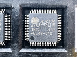 1X AX88772ALF ASIX USB 2.0 to 10 100Mbps Ethernet Controller LQFP-64 - $7.30