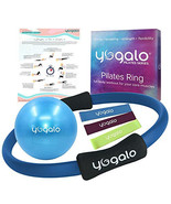 Pilates Ring and Ball Set with 3 Resistance Bands - Pilates Equipment fo... - $2,309.14 MXN