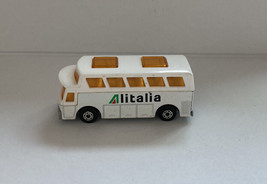 Matchbox Alitalia Airport Coach Bus Diecast Car - $30.00