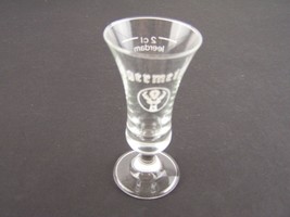 Jagermeister 2cl Fluted Stemmed Liquor Drink Shot Glass 2cl leerdam - £6.22 GBP