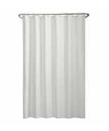 MAYTEX Water Repellent Fabric Shower Curtain or Liner~Machine Washable 7... - £9.76 GBP