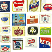 Sportz PBR ABC Rex 102 Golden Gate Einbock Keg Vintage 17 Beer Label Bundle &#39;60s - £77.47 GBP