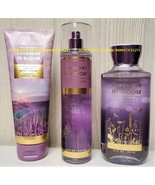 Lavender in Bloom Bath and Body Works Fragrance Mist Body Cream Shower Gel - £30.59 GBP