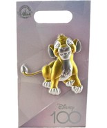 Disney Parks 2023 Platinum 100 Years Of Wonder 100th Lion King Simba Pin - £11.08 GBP