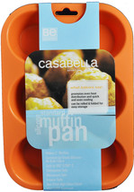 Casabella Muffin Baking Pan Standard Size Silicone - £15.94 GBP