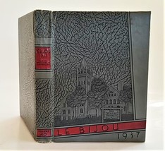 1937 vintage OHIO WESLEYAN UNIVERSITY delaware YEAR BOOK Le Bijour glenn... - £37.16 GBP