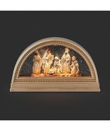 7&quot;H LIGHTED SWIRL ARCH GOLDNATIVITY - $128.65