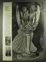 1974 Waterford Crystal Ad - Glengarriff, Comeragh, Kildare - £14.45 GBP