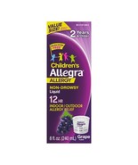 Allegra Children&#39;s 12-Hour Allergy Relief Liquid, Non-Drowsy Indoor and ... - $25.99