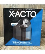 X-ACTO School Teacher Pro Electric Pencil Sharpener Quiet Heavy Duty 1675X - £27.05 GBP