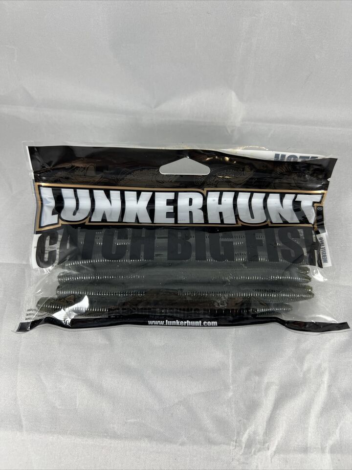 Primary image for LunkerHunt 5" Lunker Stick Worms 10 Soft Plastic Fishing Baits / Leech