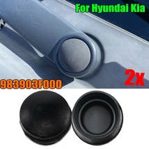 2X Front Windshield Wiper Washer Arm Nut Cover Cap For Accent Avante Elantra San - £37.13 GBP