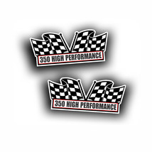 350 AIR CLEANER engine DECAL for Small Block hot rod race classic muscle car 2X - £10.95 GBP
