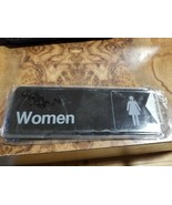 Door Sign Business Commercial Plastic W Adhesive - 9x3 - Women - $7.83