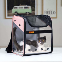PVC Breathable Large Capacity Cat Carrying Space Capsule Cat Bag Portable Pet Do - £46.21 GBP+