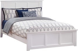 Atlantic Furniture Madison Traditional Bed, Full, White - £350.10 GBP