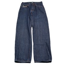 Sean John Jeans Youth 12 24x26 Boys Blue Denim Long Pants Dark Wash - $25.62