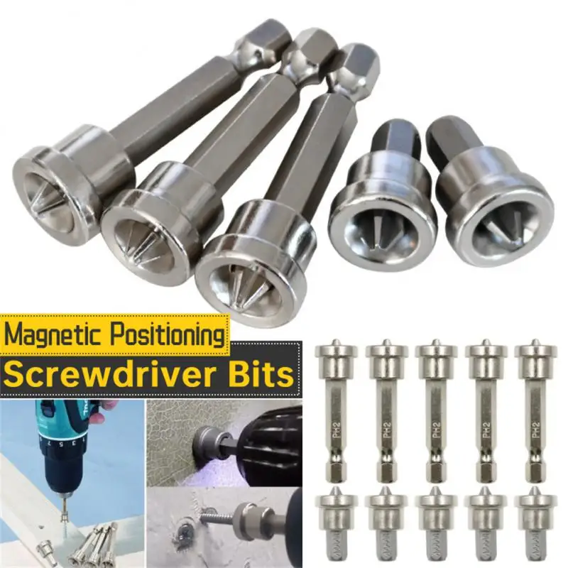 House Home Drywall Screw Bits Setter Dimpler Magnetic Positioning Screwdriver Bi - £19.98 GBP