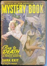 Mystery Book-Fall  1948-Thrilling-Mayan Temple-Fredric Brown-blonde babe-VG- - £45.36 GBP