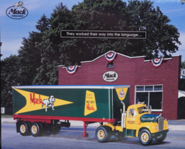 First Gear Mack Hauling Series Model B - 61 Tractor Trailer # 102 JJ229 With Box - £131.72 GBP