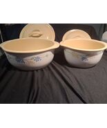 Corelle Coordinates Covered Casserole Dish Set 1 1/2 &amp; 2 1/2 Qts,With Li... - $639.87 MXN