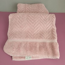 Vtg 2 Charisma Fieldcrest Plush Sculpted 100% Supima Cotton Bath Towels ... - £24.34 GBP