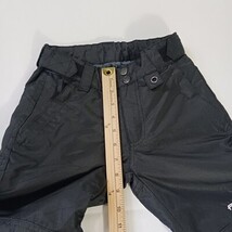 Arctix Black Kids Youth Snow Sports Insulated Black Cargo Pants Size Small 21×23 image 5
