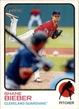 2022 Topps Heritage #230 Shane Bieber NM-MT Guardians ID:76600 - £1.29 GBP