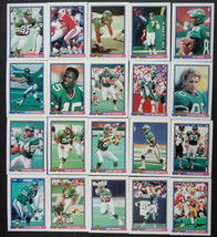 1991 Bowman New York Jets Team Set of 20 Football Cards  - $3.00