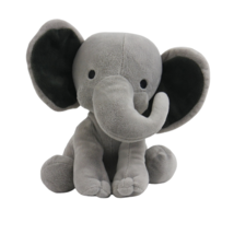 Bedtime Originals Grey Elephant Lovey Humphrey Choo Choo 10 inch plush Lovey - £10.93 GBP