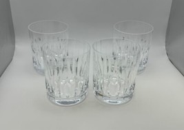 Set of 4 Mikasa Crystal PARK AVENUE Double Old Fashioned Whiskey Glasses - £140.95 GBP