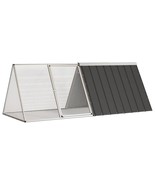  Rabbit Cage Anthracite Galvanized steel Large Rabbit Cage - $276.94 CAD