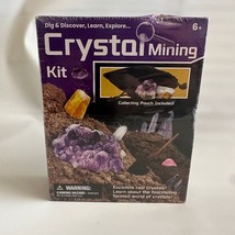 Crystal Mining Kit Intellectual Science Learning For Kids To Learn About Gems - £19.80 GBP
