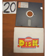 Floppy disc 5.25 inch 5 1/4 Commodore 64 &amp; 128 Disk scritta giochi flopp... - $18.34